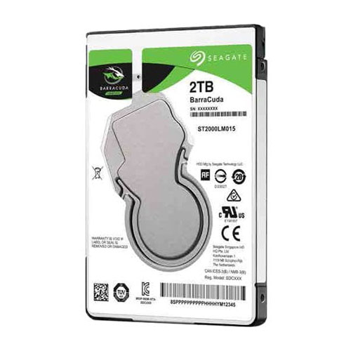 Seagate Guardian BarraCuda ST2000LM015 - Disco duro - 2 TB - 2.5